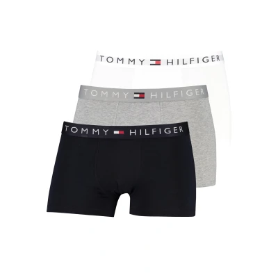 Afbeelding van Tommy Hilfiger Original Trunk 3 PACK Onderbroeken, Heren, Maat: Small, Grey/white/desert sky