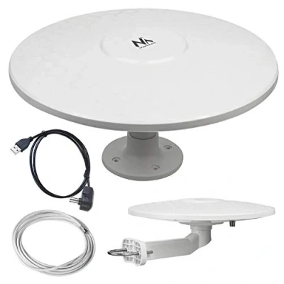 Afbeelding van De actieve multidirectionele antenne DVB T2 HEVC Maclean MCTV 947 camper