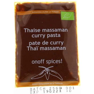 Afbeelding van Onoff Thaise massaman currypasta 50 g