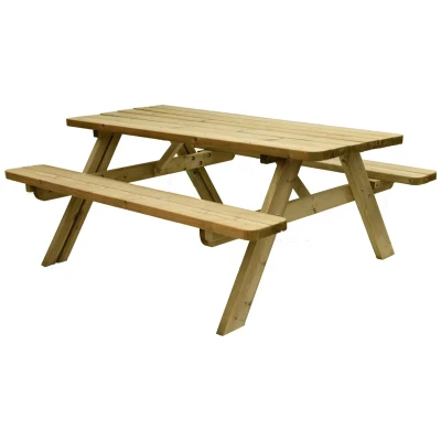 Afbeelding van Picknicktafel Easy (11010) Hillhout