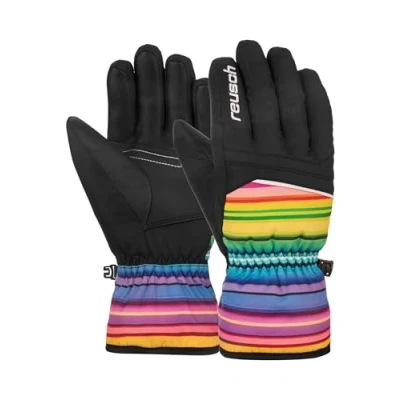 Afbeelding van Reusch Alan Junior warme, winddichte en ademende winterhandschoenen, vingerhandschoenen, skihandschoenen, sneeuwhandschoenen voor kinderen, jongeren, meisjes jongens een perfecte pasvorm