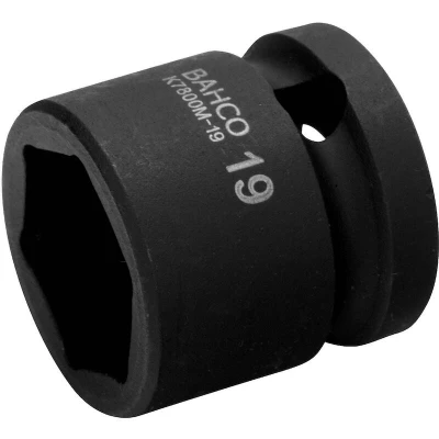 Afbeelding van Bahco Slagdop 1/2&quot; kort zeskant gefosfateerd 14 mm K7800M