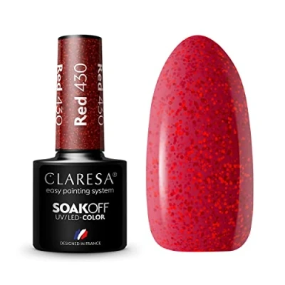Afbeelding van CLARESA gellak ROOD 430 5g