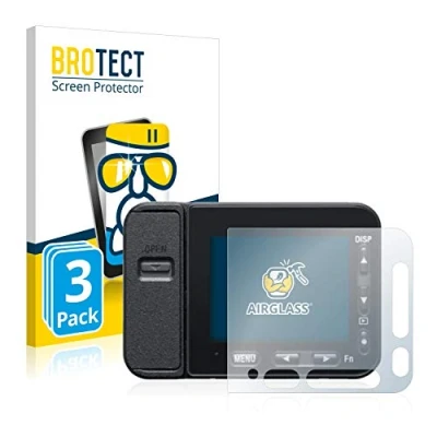 Afbeelding van BROTECT Screenprotector voor Sony DSC RX0M2 (RX0 II) Folie Beschermfolie Beschermglas transparant (3 Stuks)