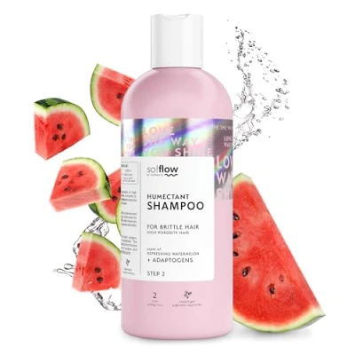 Afbeelding van Versterkende So!Flow Shampoo voor Haar met Hoge Porositeit Herstelt en Verzorgt Breekbaar Verrijkt Centella Asiatica Soja eiwit Diepe Hydratatie Glans