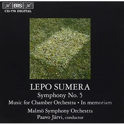 Afbeelding van Malmö Symphony Orchestra, Paavo Järvi Sumera: No.5 (CD)