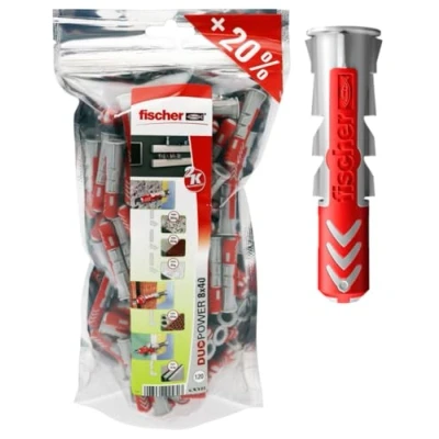 Afbeelding van Fischer DUOPOWER 8 Big Pack Plug 40 mm 535980 120 stuk(s)