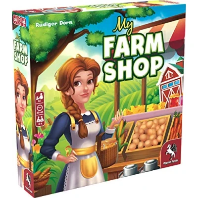 Afbeelding van Pegasus Press , My Farm Shop Board Game Ages 8+ 2 4 Players 45 Minutes Playing Time