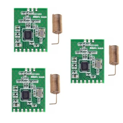 Afbeelding van GERUI 3pcs CC1101 868MHz Micro Power UHF draadloze transceiver radiotransmissie antenne module