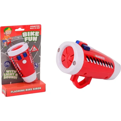 Afbeelding van Basic Bike Fun Brandweer Fietssirene Met Licht En Geluid