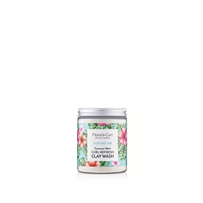Afbeelding van Anti hairloss Cream Flora &amp; Curl Soothe Me Mint Coconut Clay Refreshing 260 g