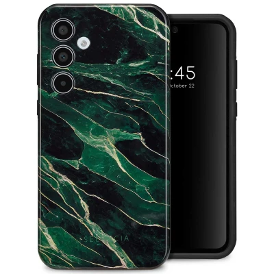 Afbeelding van Samsung Galaxy A35 Hoesje Kunststof Selencia Hardcase/Backcover Chic Marble Quartz Telefoonhoesje