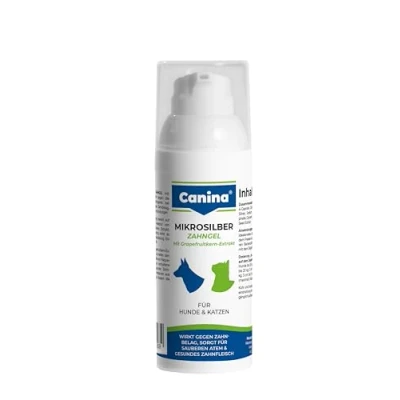 Afbeelding van Canina Microzilveren tandgel, per stuk verpakt (1 x 50 ml)