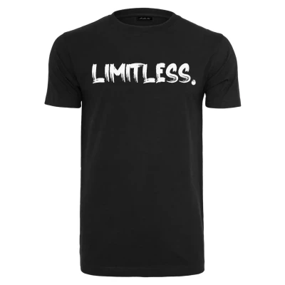 Afbeelding van Mister Tee Limitless Tshirt print, Heren, Maat: Small, Black