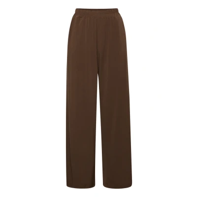 Afbeelding van ICHI Ihlima PA Broek, Dames, Maat: Large, Chestnut