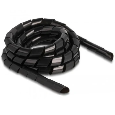 Afbeelding van Delock Spiralschlauch flexibel 2 m x 16 mm schwarz