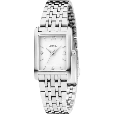 Afbeelding van Olympic OL26DSS127 Oregon Horloge Staal Zilverkleurig 30mm