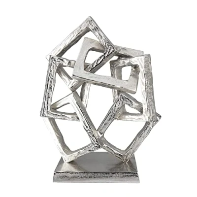 Afbeelding van GILDE Sierobject voor aan de wand Objekt Square (1 stuk)