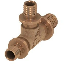 Afbeelding van TECE flex bronzen perskoppeling T stuk 25 x 16