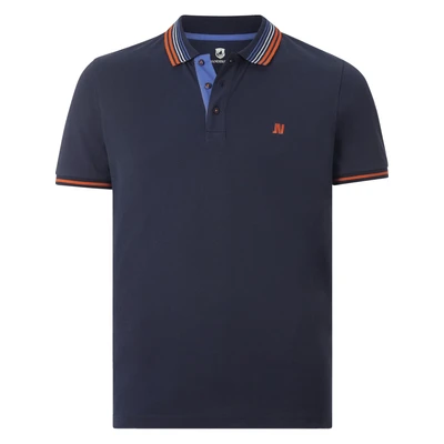 Afbeelding van Jan Vanderstorm Volkbert Poloshirt, Heren, Maat: Large, Dunkelblau