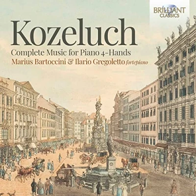 Afbeelding van Marius Bartoccini Kozeluch: Complete Music For Piano 4 Hands (2 CD)