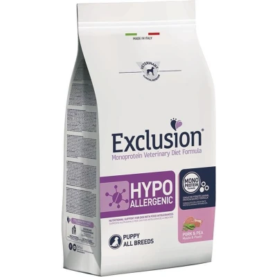Afbeelding van Exclusion Veterinary Hypoallergennic Puppy pork 2 kilo