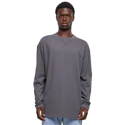 Afbeelding van Urban Classics Longsleeve, Heren, Maat: Medium, Darkshadow