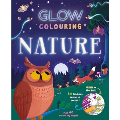 Afbeelding van Glow in the Dark Colouring Book Colouring: Nature