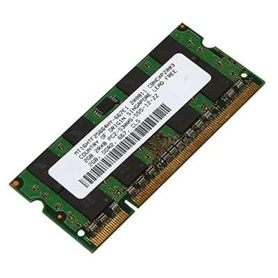 Afbeelding van 2 GB DDR2 Ram Geheugen 667 Mhz PC2 5300 Laptop Memoria 1.8 V 200PIN SODIMM voor AMD