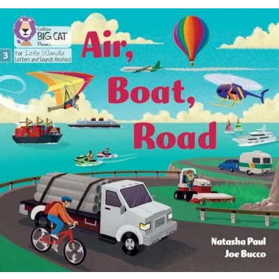 Afbeelding van Air, Boat, Road: Phase 3 Set 2 Blending practice