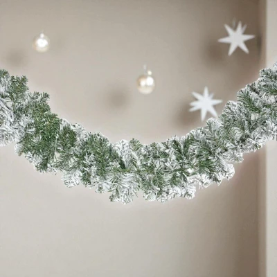 Afbeelding van Imperial slinger d20l270 cm groen/wit kerst Everlands