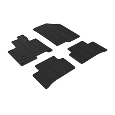 Afbeelding van Gledring Rubbermatten voor Kia Sportage V (NQ5) 2021 excl. Plug in Hybrid (T profiel 4 delig + montageclips)