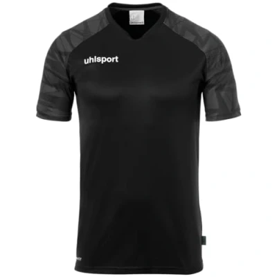 Afbeelding van uhlsport Tshirt print voor kinderen, Maat: 128, Schwarz anthra