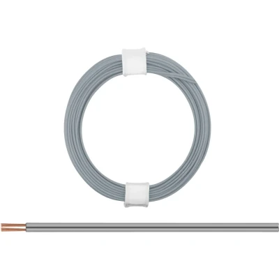 Afbeelding van Donau Elektronik 114 99 Draad 2 x 0.08 mm² Grijs 5 m