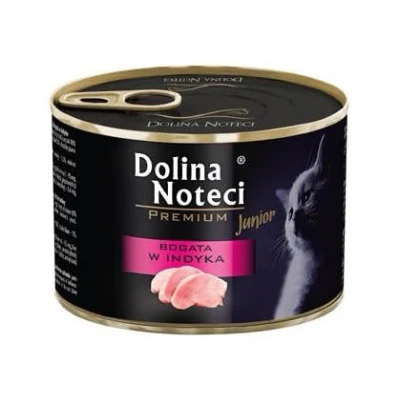 Afbeelding van Natte kattenvoer DNP Ltd. Noteć Valley Kat blik.185g kalkoen kitten / 12