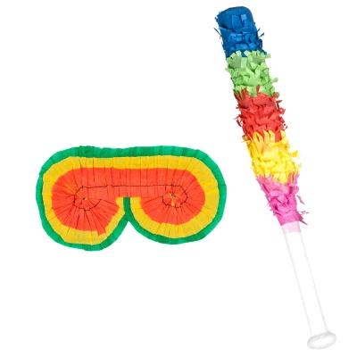 Afbeelding van Pinata knuppel met blinddoek