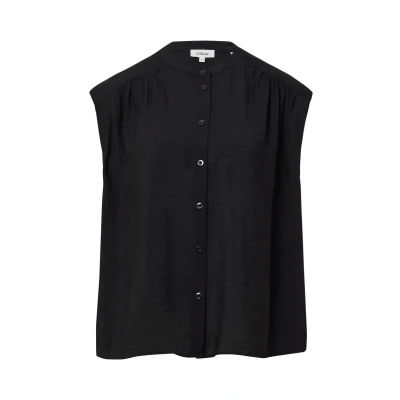 Afbeelding van s.Oliver Blouse, Dames, Maat: 32, Schwarz