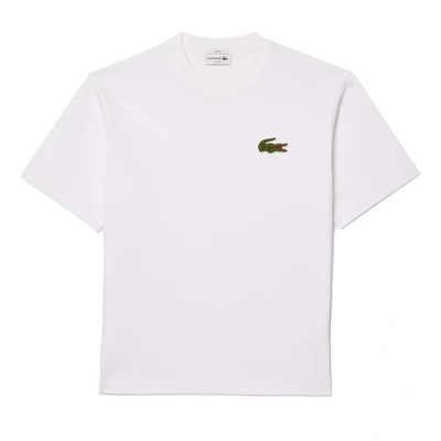 Afbeelding van Lacoste Unisex Tshirt basic, Maat: Small, Blanc