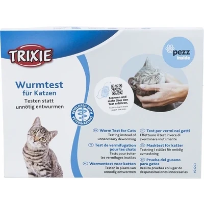 Afbeelding van Trixie Wormentest Voor Katten Labratoriumtest 1 stuk