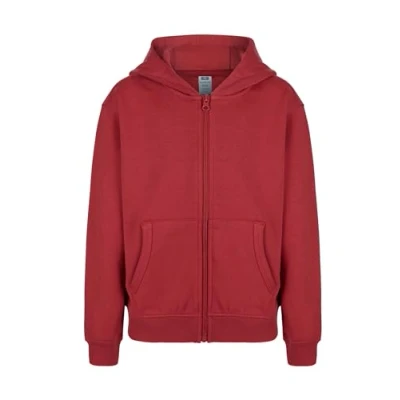 Afbeelding van Mukua Byron Kids Sweatshirt met ritssluiting en capuchon, paars, maat 9/11