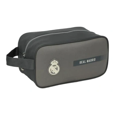 Afbeelding van Safta Real Madrid 3e Team 24/25 Middelgrote schoen, multifunctioneel, voor sport, buitenschools, voetbal, comfortabel en veelzijdig, 29 x 14 15 cm, Grijs, M, Casual