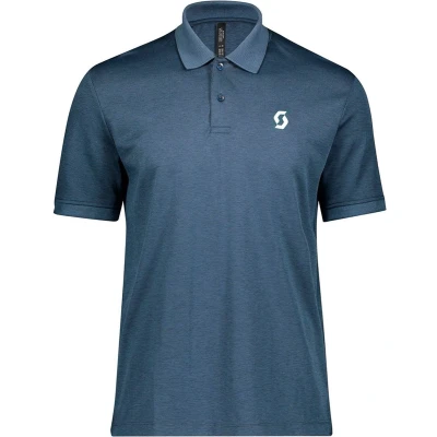 Afbeelding van Scott 10 Casual Poloshirt Met Korte Mouwen Blauw S Man
