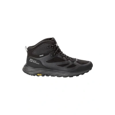 Afbeelding van Jack Wolfskin Terraventure Texapore MID M Bergschoenen, Heren, Maat: 44, Black Kunststof/ textiel