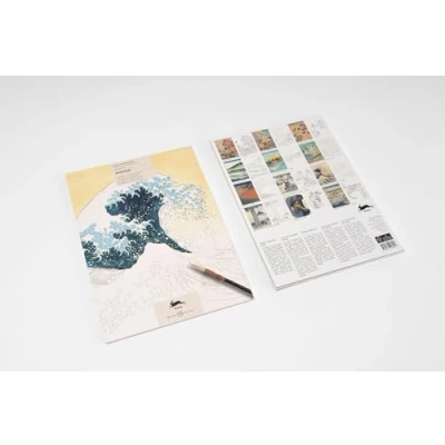 Afbeelding van Hokusai: artists&#039; colouring book