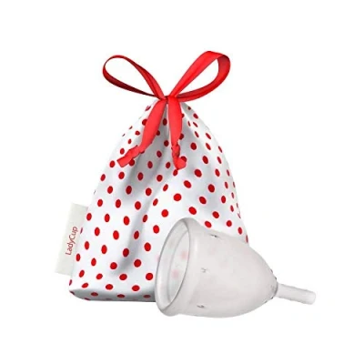 Afbeelding van Ladycup Menstruatie cup transparant maat S 40 mm 1 stuks