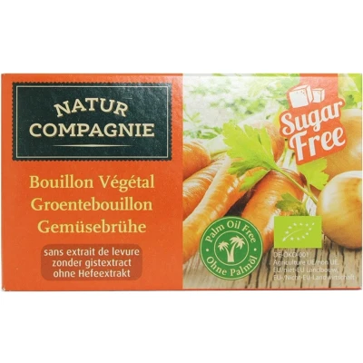 Afbeelding van Natur Compagnie Groentebouillon zonder gist 8 stuks