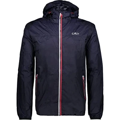 Afbeelding van CMP Regenjas voor heren, van ripstop polyester, marineblauw, XL