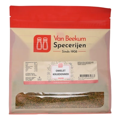 Afbeelding van Van Beekum Specerijen Omelet Kruidenmix 1 kilo (hersluitbare stazak)