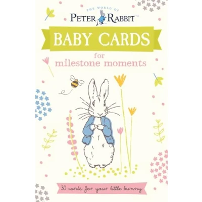 Afbeelding van Peter Rabbit Baby Cards: For Milestone Moments