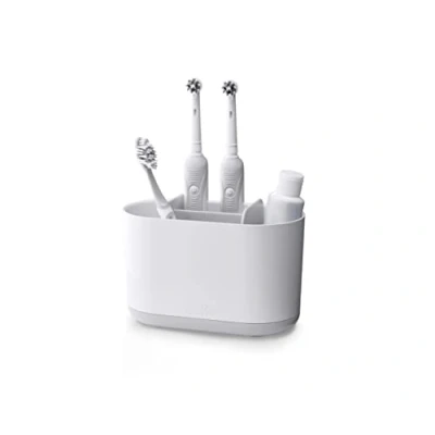 Afbeelding van Joseph Duo Afneembare Tandenborstelhouder, Elektrische tandenborstels, badkamer organizer, Wit, Groot